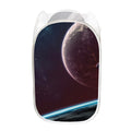 Cosmic Space Print Mesh Laundry Hamper
