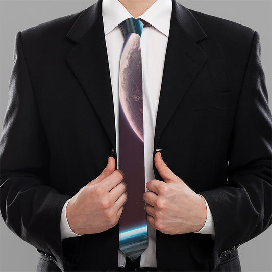 Cosmic Space Print Necktie