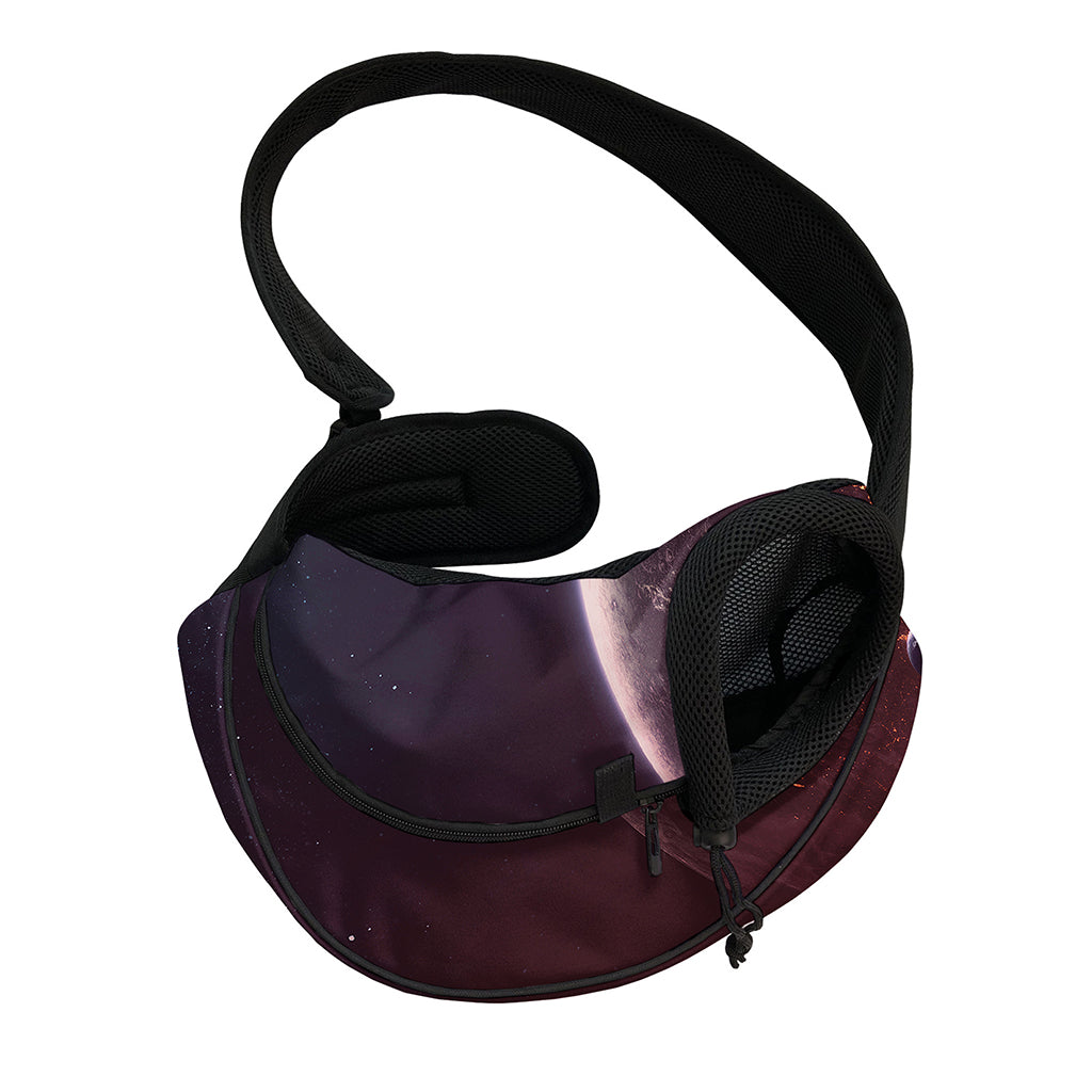 Cosmic Space Print Pet Sling Carrier