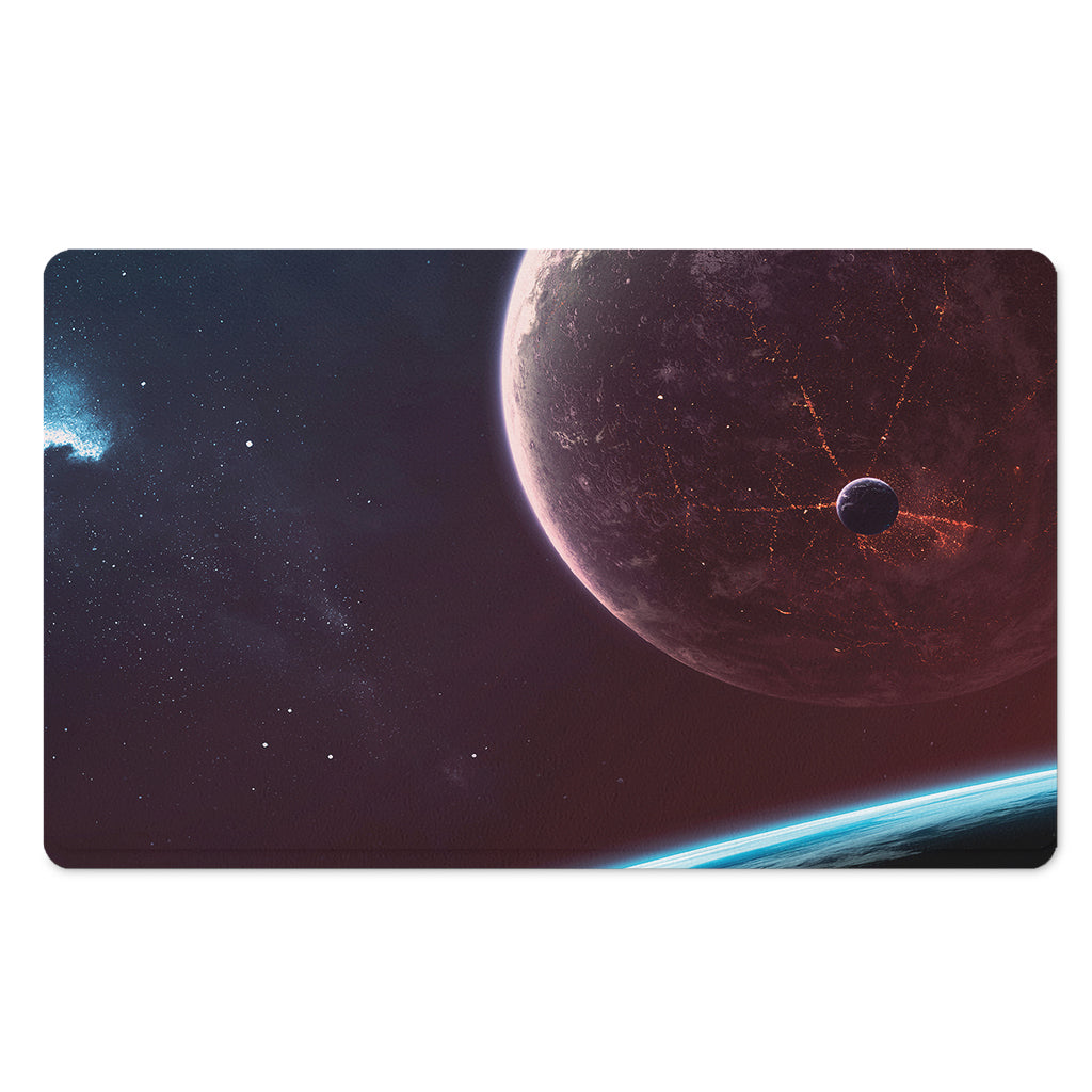 Cosmic Space Print Polyester Doormat