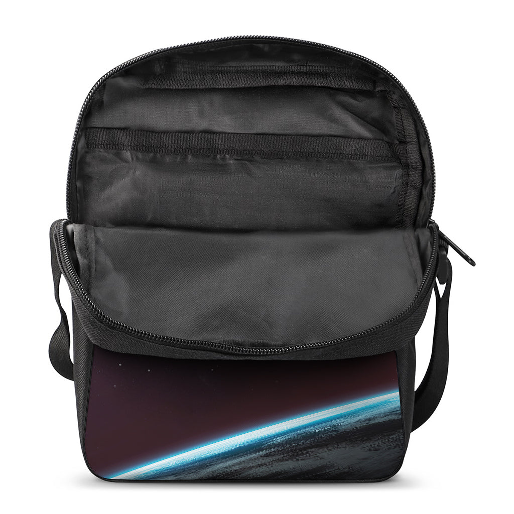 Cosmic Space Print Rectangular Crossbody Bag