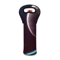 Cosmic Space Print Single Neoprene Wine Tote
