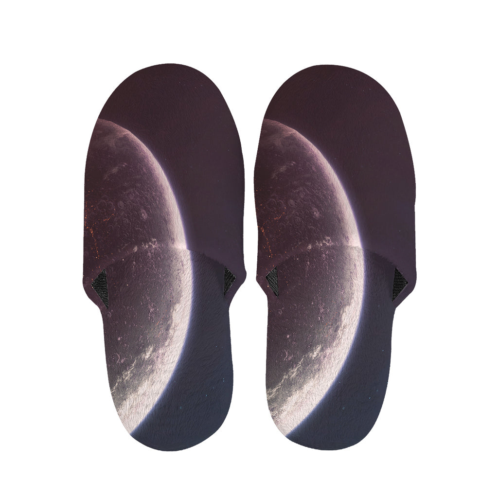 Cosmic Space Print Slippers