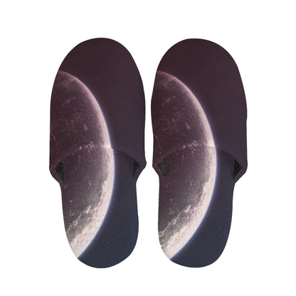 Cosmic Space Print Slippers