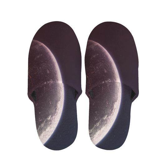 Cosmic Space Print Slippers