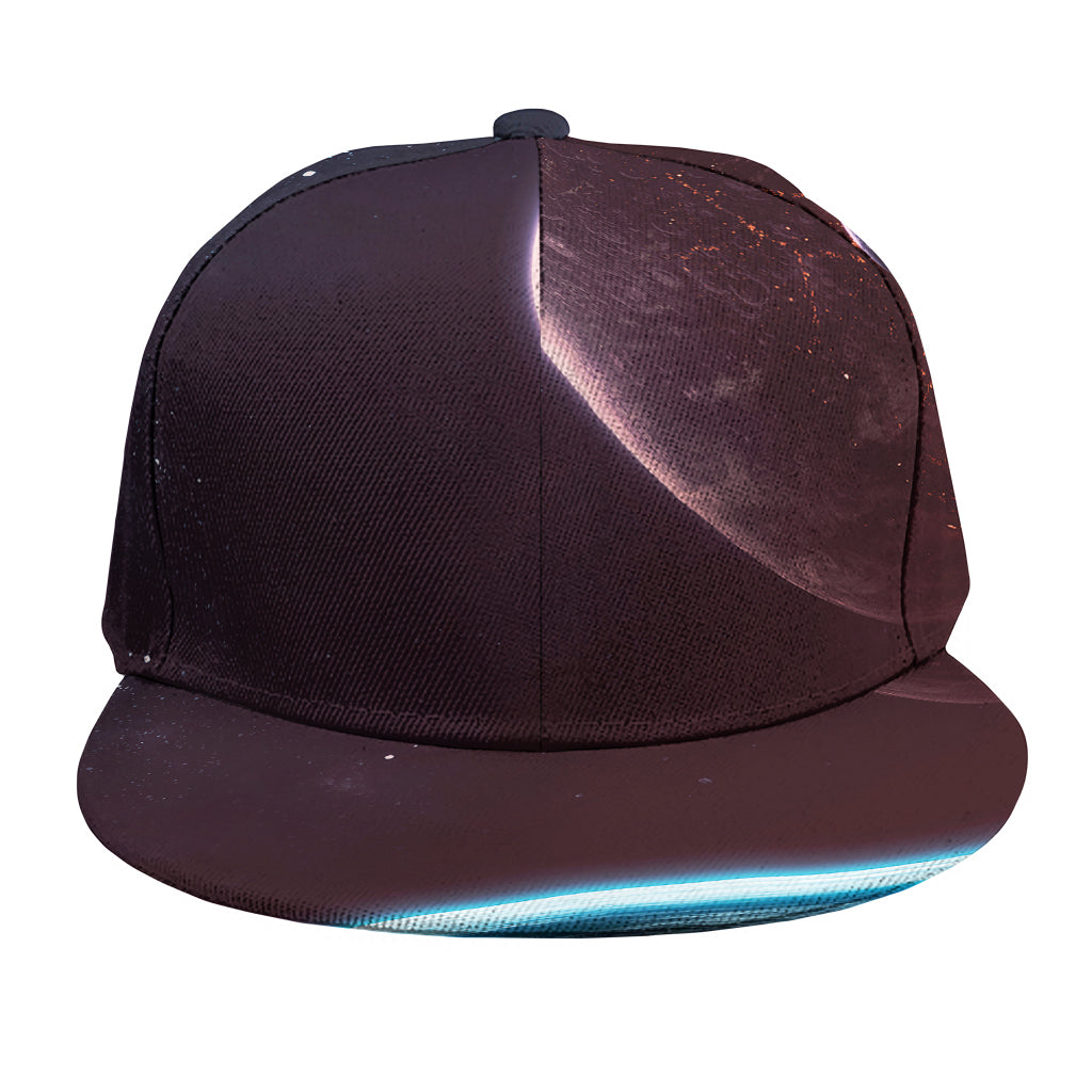 Cosmic Space Print Snapback Cap