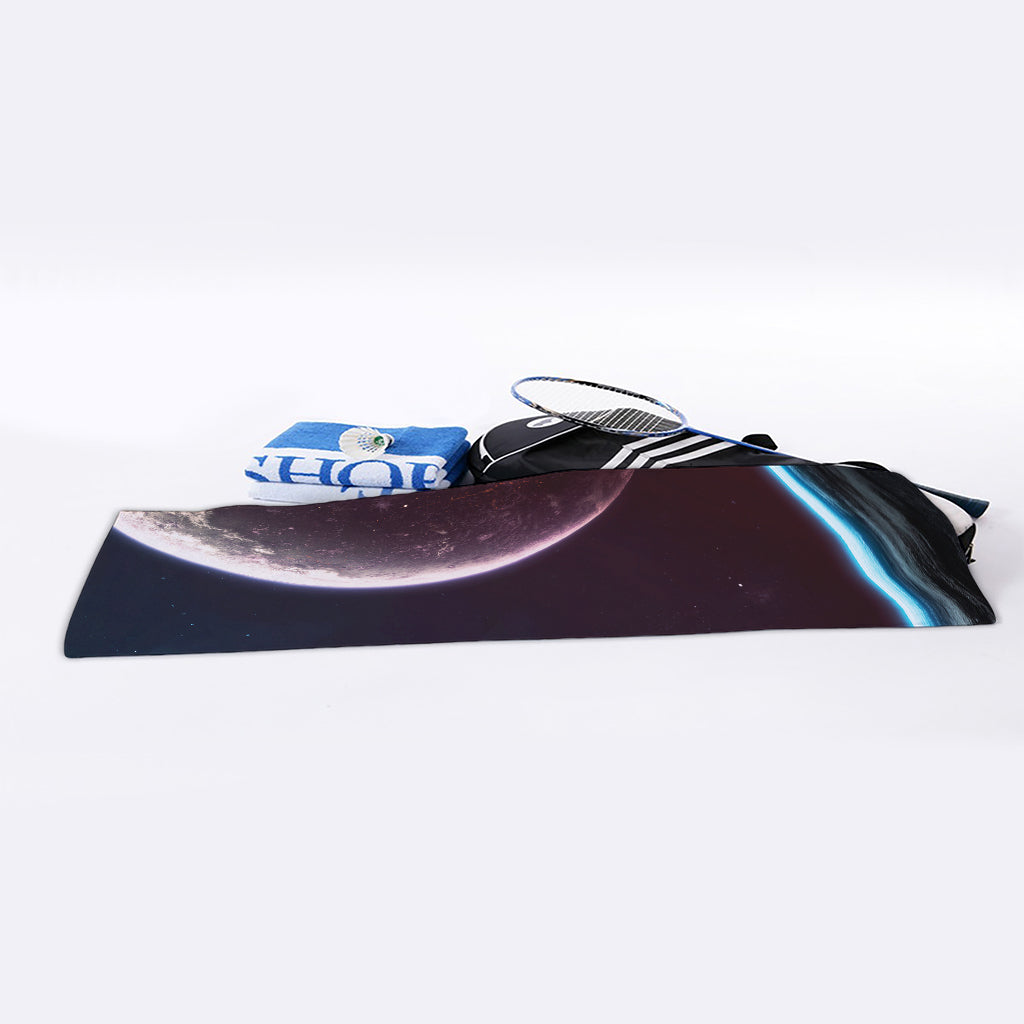 Cosmic Space Print Sports Towel