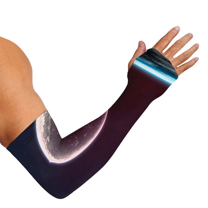 Cosmic Space Print Sun Protection Arm Sleeves