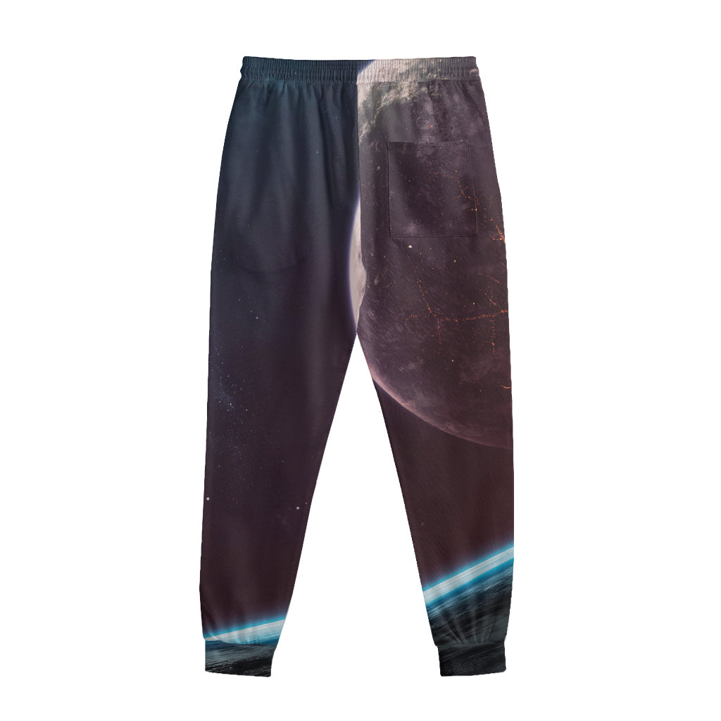 Cosmic Space Print Sweatpants