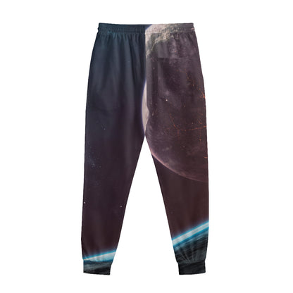 Cosmic Space Print Sweatpants