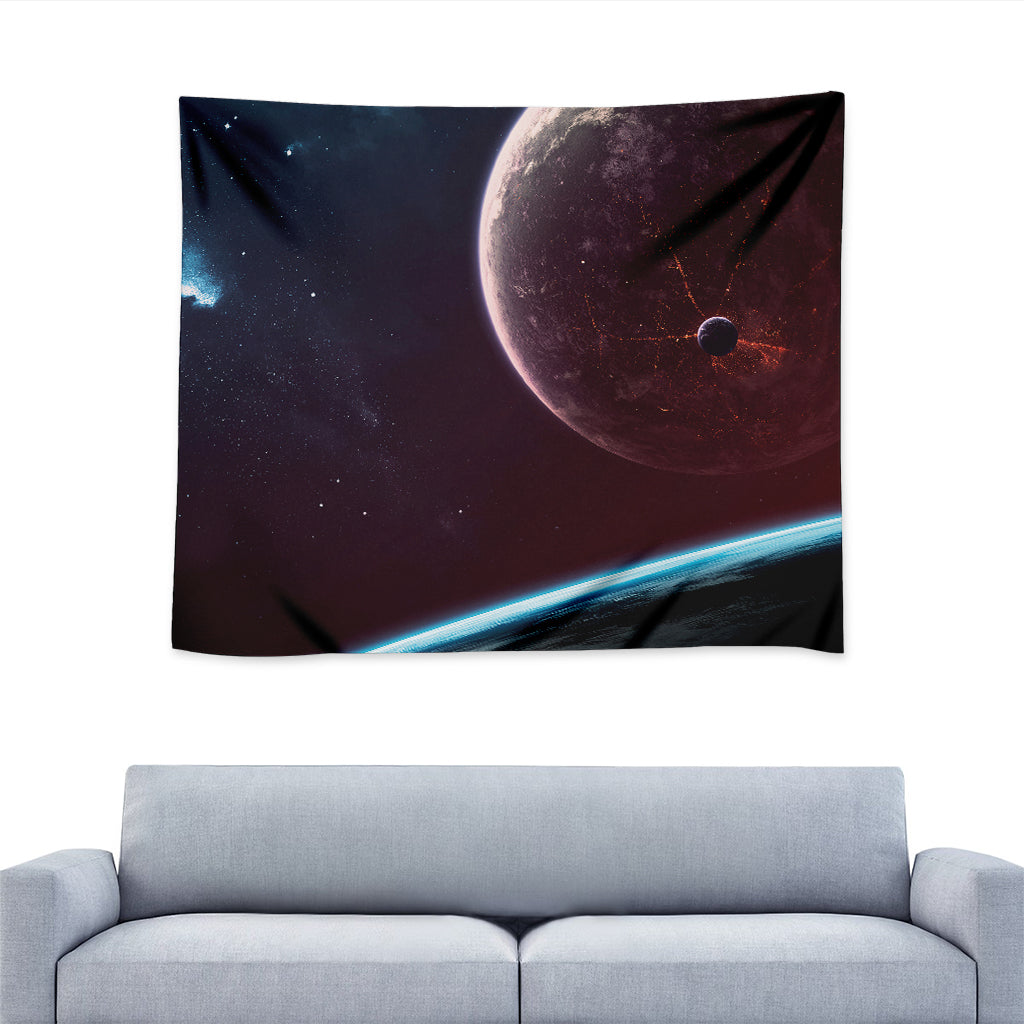 Cosmic Space Print Tapestry