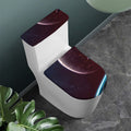 Cosmic Space Print Toilet Lid And Tank Cover Set