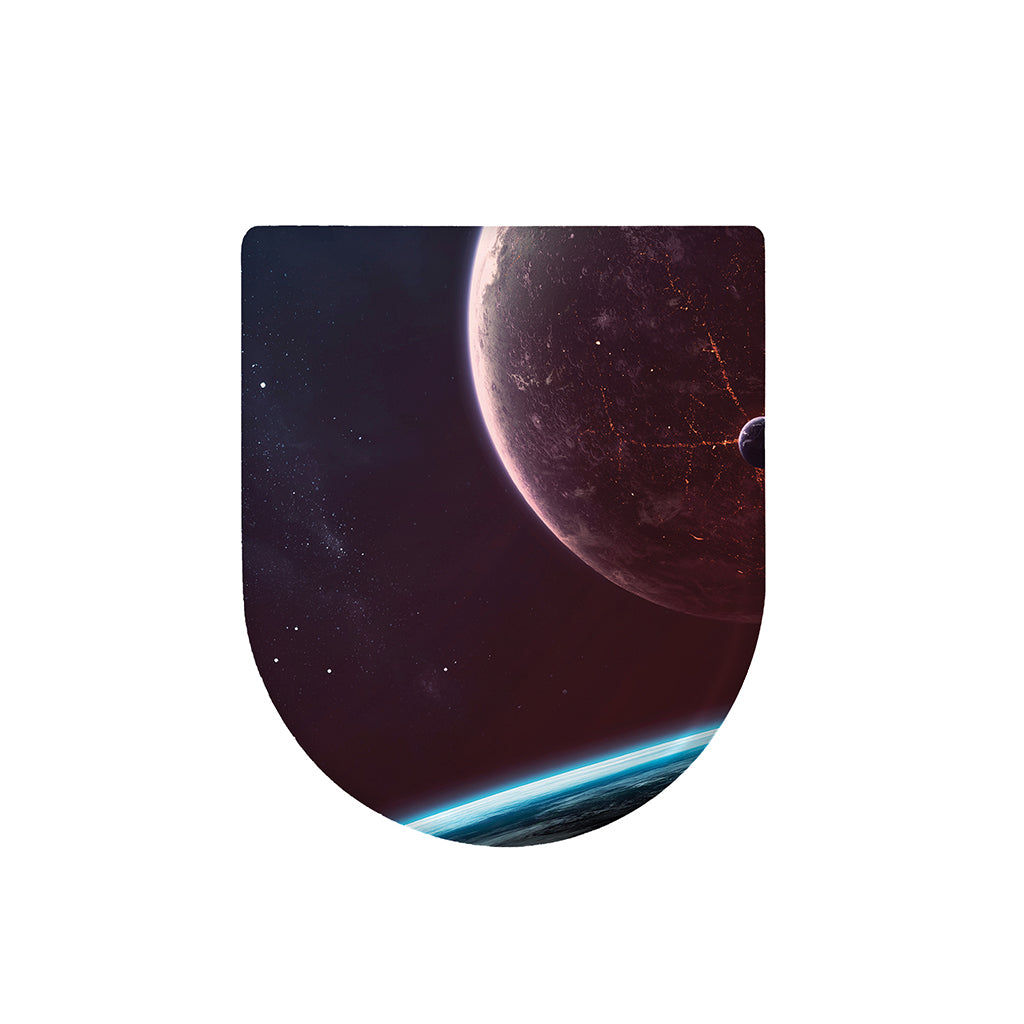 Cosmic Space Print Toilet Lid Cover
