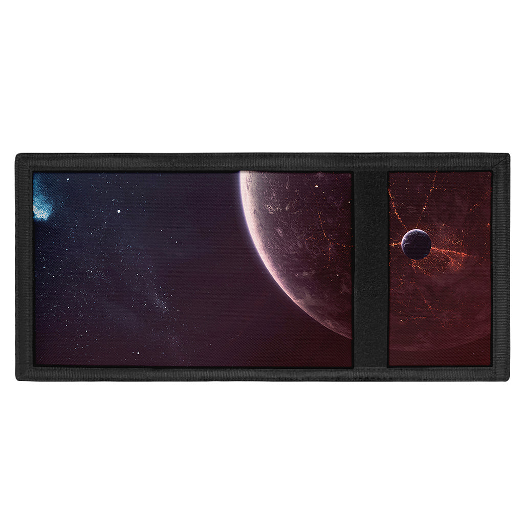 Cosmic Space Print Trifold Wallet