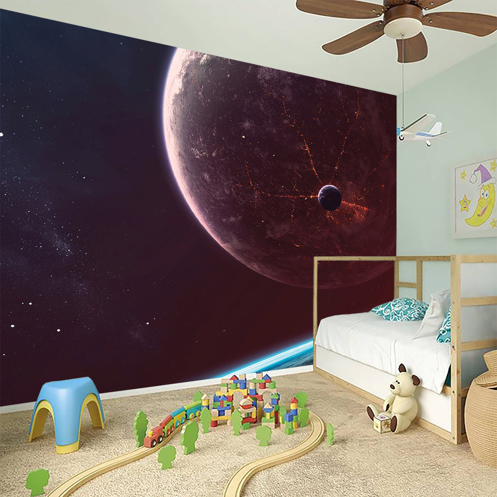 Cosmic Space Print Wall Sticker