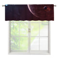 Cosmic Space Print Window Valance