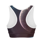 Cosmic Space Print Women's Sports Bra