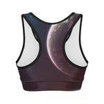 Cosmic Space Print Women's Sports Bra