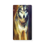 Cosmic Wolf Portrait Print Baby Crib Sheet