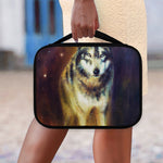 Cosmic Wolf Portrait Print Classic Bible Case