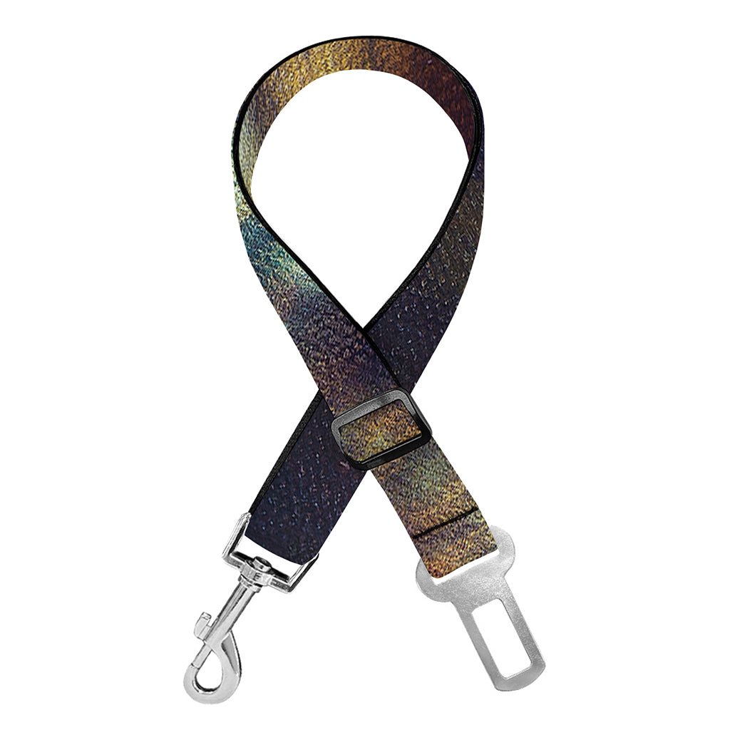 Cosmic Wolf Portrait Print Dog Seat Belt