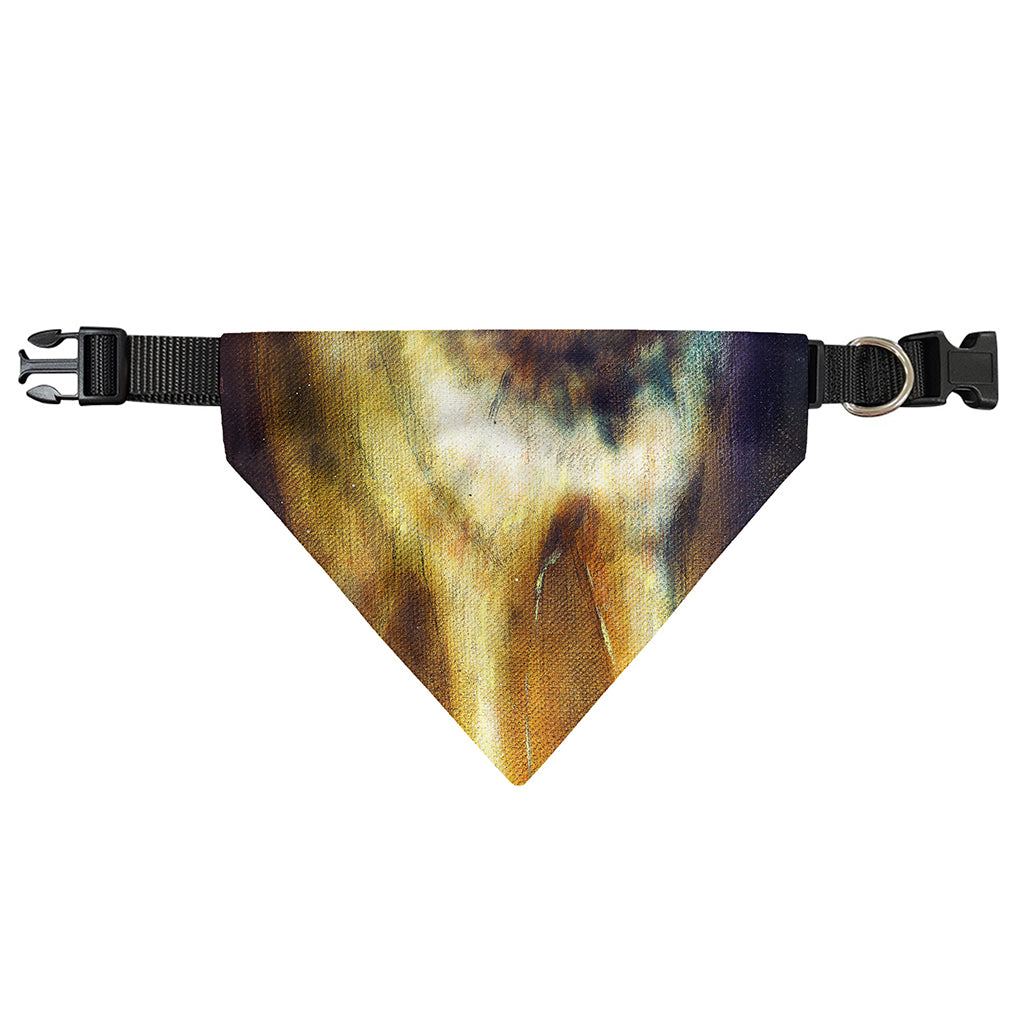 Cosmic Wolf Portrait Print Over The Collar Dog Bandana