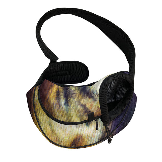 Cosmic Wolf Portrait Print Pet Sling Carrier
