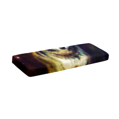 Cosmic Wolf Portrait Print Piano Keyboard Cover