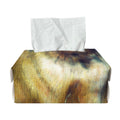 Cosmic Wolf Portrait Print Rectangle Tissue Box Cover