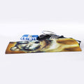Cosmic Wolf Portrait Print Sports Towel