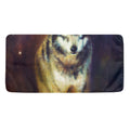Cosmic Wolf Portrait Print Towel
