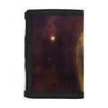 Cosmic Wolf Portrait Print Trifold Wallet
