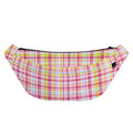 Cotton Candy Pastel Plaid Pattern Print Fanny Pack