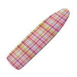 Cotton Candy Pastel Plaid Pattern Print Ironing Board Cover