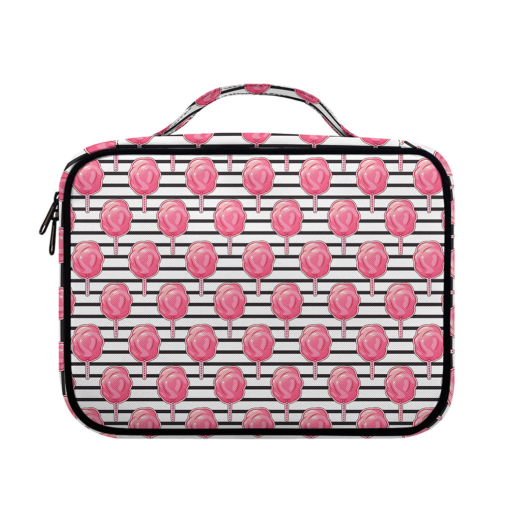 Cotton Candy Striped Pattern Print Briefcase Bible Bag