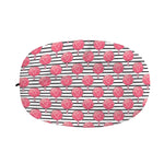 Cotton Candy Striped Pattern Print Car Side Mirror Covers