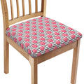 Cotton Candy Striped Pattern Print Chair Cushion Cover