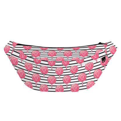 Cotton Candy Striped Pattern Print Fanny Pack