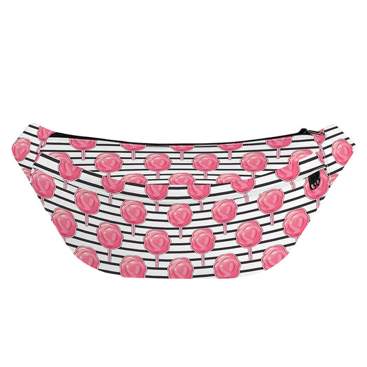 Cotton Candy Striped Pattern Print Fanny Pack