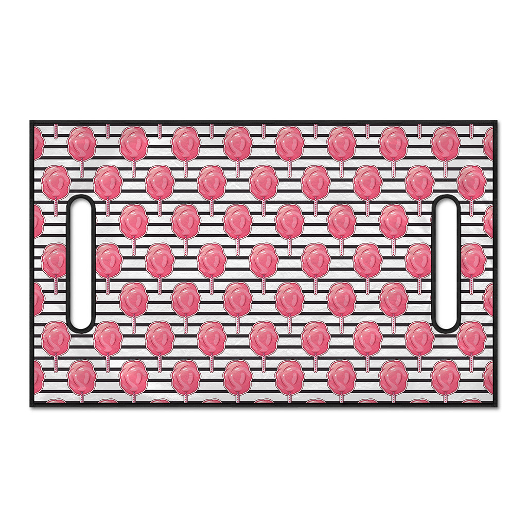 Cotton Candy Striped Pattern Print Golf Cart Seat Cover