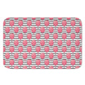 Cotton Candy Striped Pattern Print Indoor Door Mat