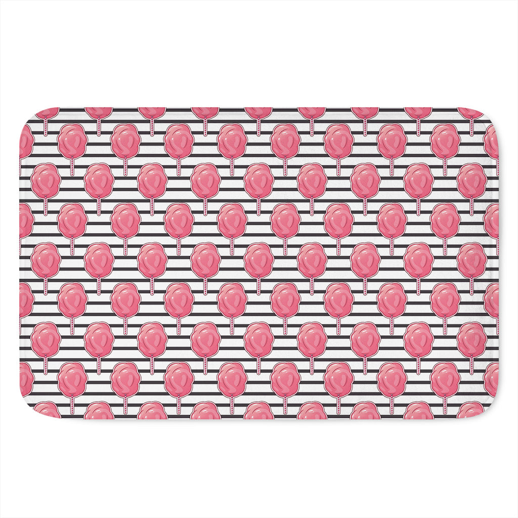 Cotton Candy Striped Pattern Print Indoor Door Mat