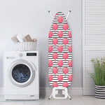 Cotton Candy Striped Pattern Print Ironing Board Cover
