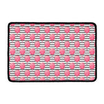 Cotton Candy Striped Pattern Print Kitchen Mat