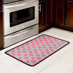 Cotton Candy Striped Pattern Print Kitchen Mat