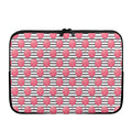 Cotton Candy Striped Pattern Print Laptop Sleeve