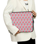 Cotton Candy Striped Pattern Print Laptop Sleeve