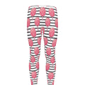 Cotton Candy Striped Pattern Print Men's Leggings