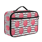 Cotton Candy Striped Pattern Print Portable Lunch Bag
