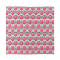 Cotton Candy Striped Pattern Print Silk Bandana